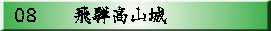 08　   飛騨高山城      　　
