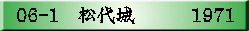 06-1　松代城　　　1971